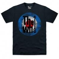 Official The Who T Shirt - Target Logo Distressed
