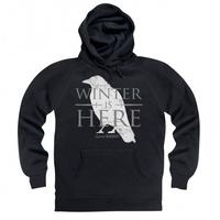 Official Game Of Thrones Winter is Here Raven Hoodie