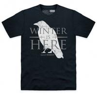 Official Game Of Thrones Winter is Here Raven T Shirt