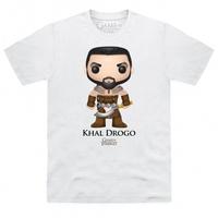 Official Game of Thrones - Funko POP Khal Drogo T Shirt
