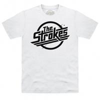 Official The Strokes T Shirt - Magna Single Colour Dark