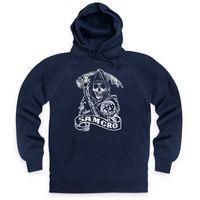 official sons of anarchy samcro reaper hoodie