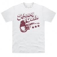 Official Johnny Cash Retro Star T Shirt
