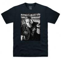 official sons of anarchy jax teller portrait t shirt