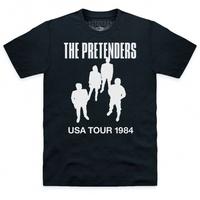 Official The Pretenders States Tour T Shirt