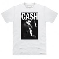 Official Johnny Cash T Shirt - Live