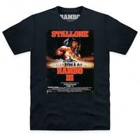 Official Rambo III Poster T Shirt