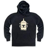 Official Futurama Bender Logo Hoodie