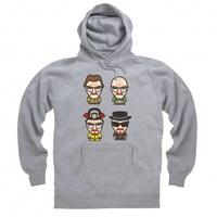 Official Breaking Bad - Four Faces Hoodie