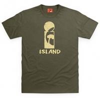 Official Island Records I Tree Logo T Shirt