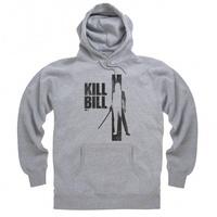 Official Kill Bill Vol 1 Distressed Dark Logo Hoodie