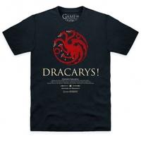 Official Game of Thrones - Dracarys! T Shirt