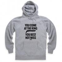 official the wire you come at the king hoodie