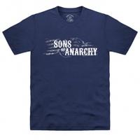 Official Sons of Anarchy Faded Flag T Shirt