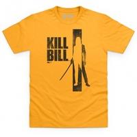 Official Kill Bill Vol 1 Distressed Dark Logo T Shirt