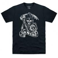 Official Sons of Anarchy - SAMCRO Reaper T Shirt