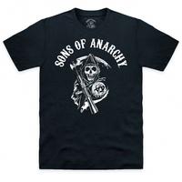official sons of anarchy classic logo t shirt