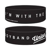 Official Union J Gummy Wristband - Im With The Boyband