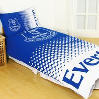 Official Football Team Reversible Fade Double Duvet Set Everton