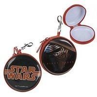 Official Licensed Boys Star Wars Black & Orange Coin Purse