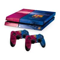 Official Barcelona FC PS4 Console Skin and 2x Controller Skin Combo Pack