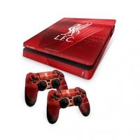 Official Liverpool FC PS4 Slim Console Skin and 2x Controller Skin Combo Pack