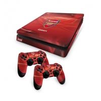 Official Arsenal FC PS4 Slim Console Skin and 2x Controller Skin Combo Pack