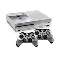 official tottenham hotspur fc xbox one s console skin and 2x controlle ...