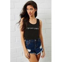 Off Limits Graphic Crop Top