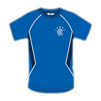 Official Rangers Fc Training Shirt Blue Small