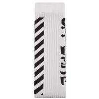 OFF WHITE Diagonal Stripe Logo Socks