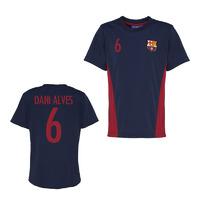 Official Barcelona Training T-Shirt (Navy) (Dani Alves 6)