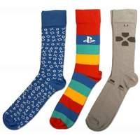 Official Sony PlayStation Cotton Socks Set of 3 Pairs