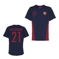 Official Barcelona Training T-Shirt (Navy) (Luis Enrique 21)