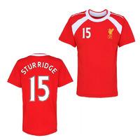 Official Liverpool Training T-Shirt (Red) (Sturridge 15)