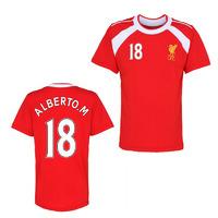 Official Liverpool Training T-Shirt (Red) (Alberto.M 18)