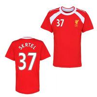 Official Liverpool Training T-Shirt (Red) (Skrtel 37)