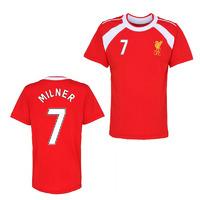 Official Liverpool Training T-Shirt (Red) (Milner 7)