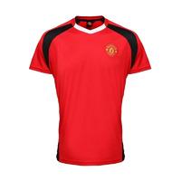 Official Man Utd Training T-Shirt (Red)