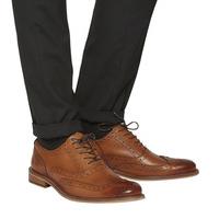 office bhatti brogue tan leather