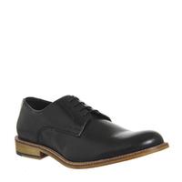 Office Bhatti Plain Toe BLACK LEATHER