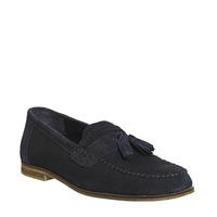 Office Fulham Tassel Loafer NAVY SUEDE