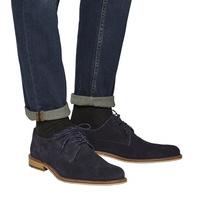 Office Bhatti Plain Toe NAVY SUEDE