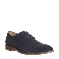 office folk derby shoes navy suede