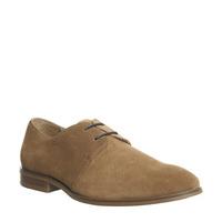 office folk derby shoes rust suede