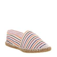 Office Solemate Espadrille WHITE MULTI STRIPE