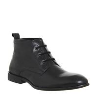 office entrance chukka boot black leather