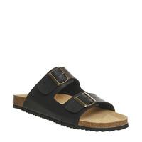 office dubai buckle sandal black