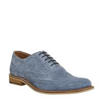 Office Bhatti Brogue PALE BLUE SUEDE