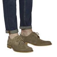 office bhatti plain toe mushroom suede